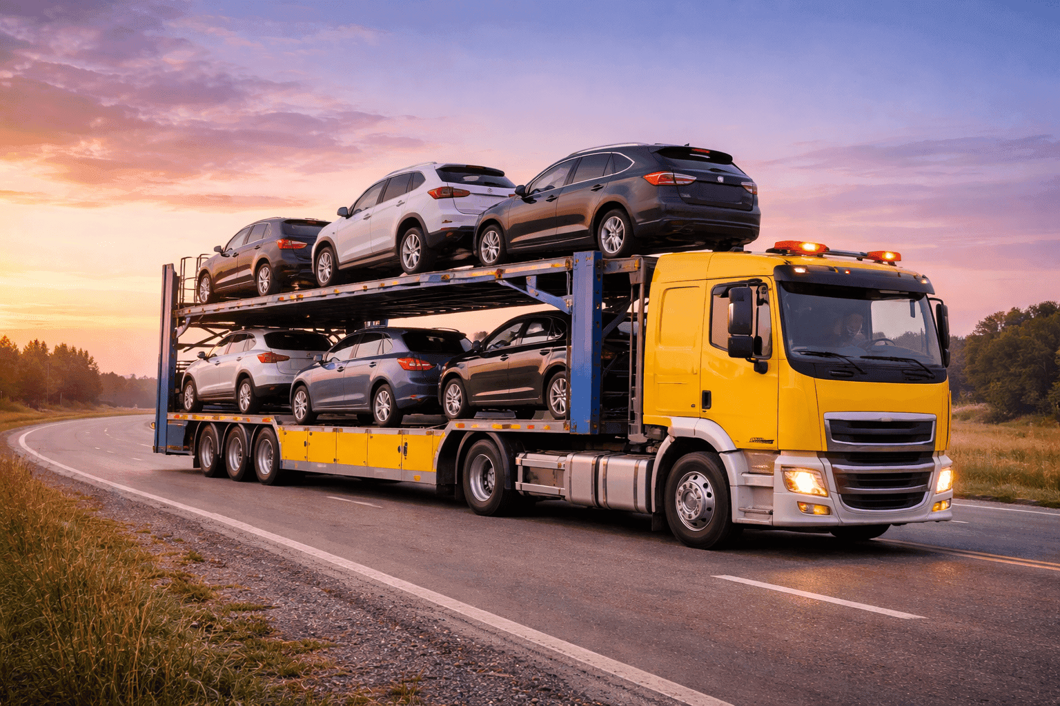 Gepland autotransport en logistiek
